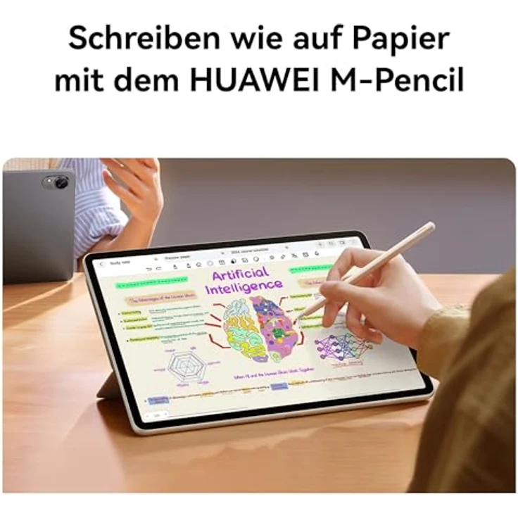 HUAWEI MatePad 11,5″S PaperMatte Edition Tablet + Tastatur und Pencil, 8GB+256GB, M-Pencil, Abnehmbare Tastatur, 2,8K FullView Display, 144 Hz Bildwiederholfrequenz, Space Gray – Bild 3