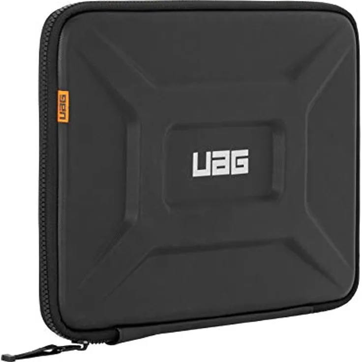 Urban Armor Gear universal Laptop / Tablet Tasche für Apple iPad Pro 12.9 / MacBook Pro, Microsoft Surface Pro / Book / Laptop uvm. (bis 13'', Hülle mit Netztasche, verschleißfest) schwarz