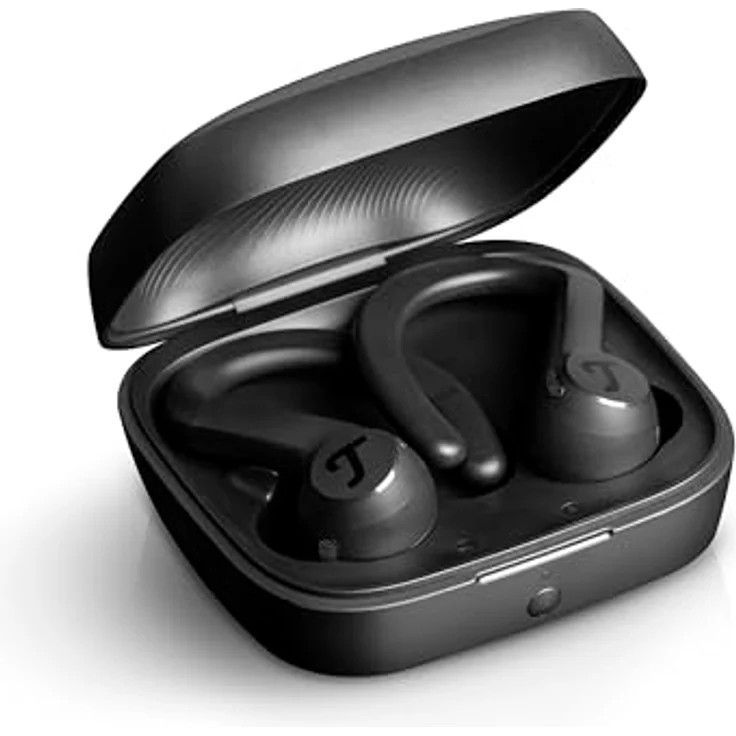 Teufel AIRY SPORTS TWS 2 In-Ear Kopfhörer Bluetooth Kabellos 58h Akku schwarz – Bild 1
