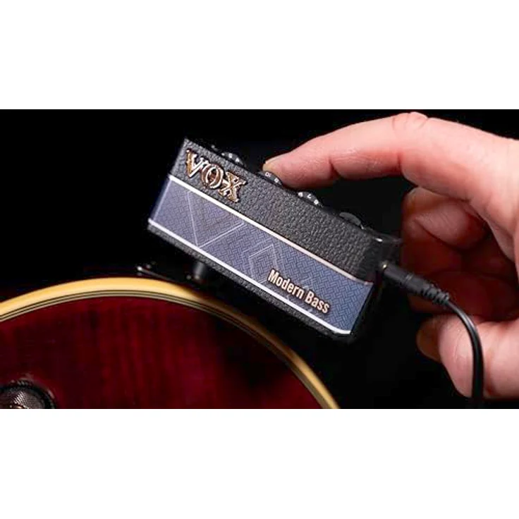 Vox amPlug3 Modern Bass, Kopfhörerverstärker mit modernem Bass-Sound, schwarz-blau – Bild 5
