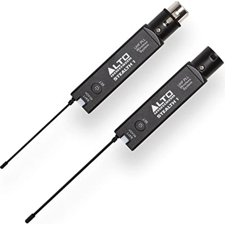 Alto Professional Stealth 1 - Mono UHF XLR drahtloses Audiosystem, Sender und Empfänger für aktive Lautsprecher, Mischpulte und dynamische Mikrofone – Bild 1