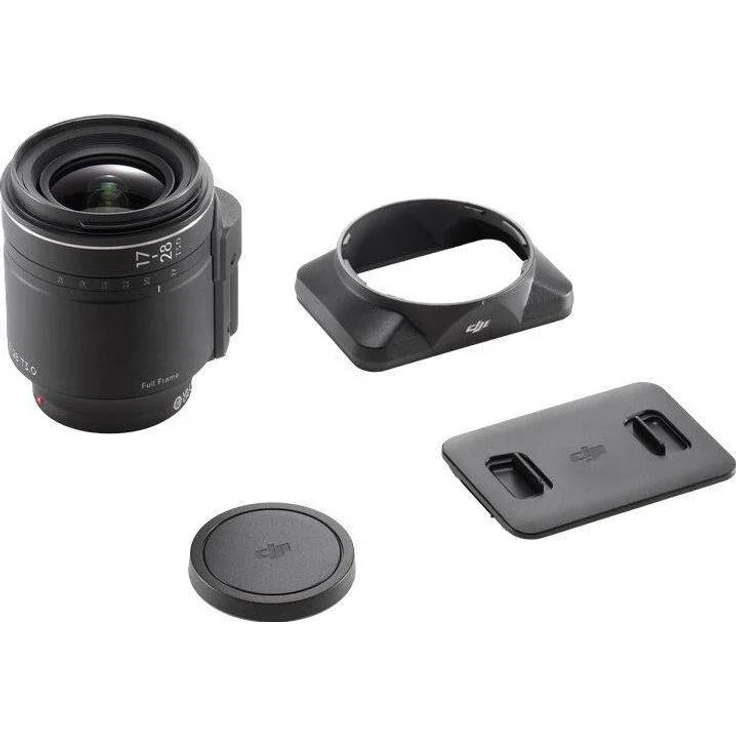 DJI DL PZ 17-28 mm T3.0 ASPH Objektiv, Drohnen-Zubehör mit variabler Blende