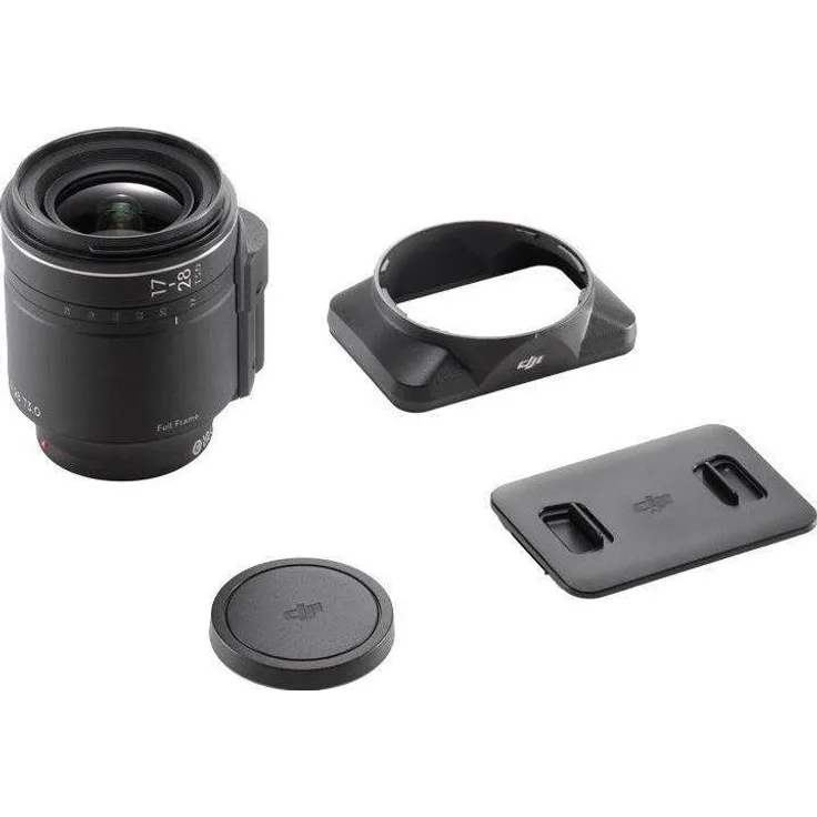 DJI DL PZ 17-28 mm T3.0 ASPH Objektiv, Drohnen-Zubehör mit variabler Blende