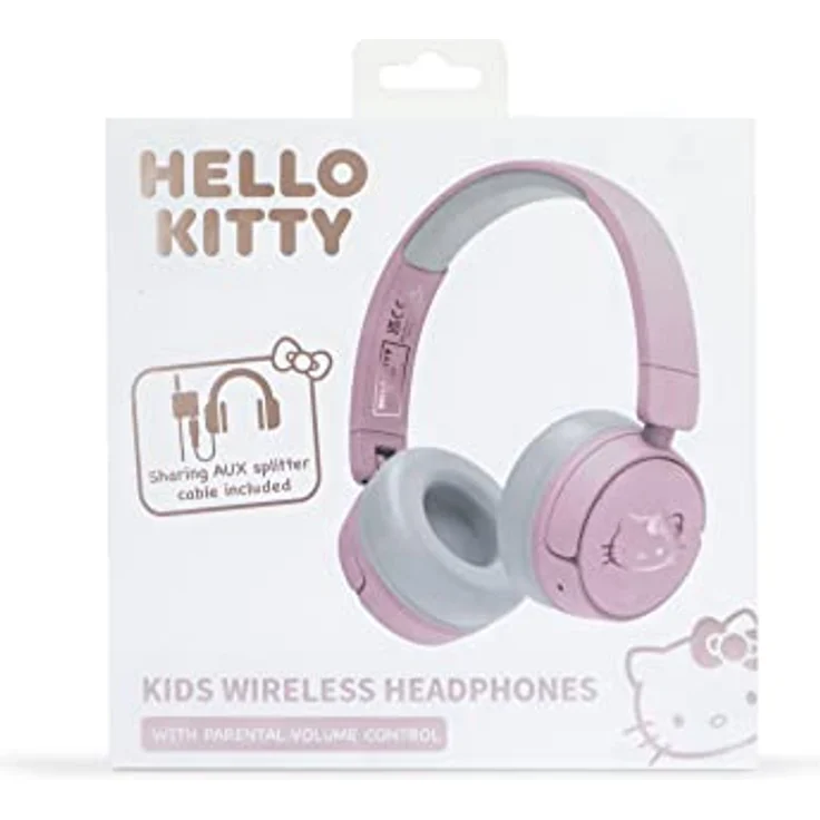 OTL Technologies HK0991 Hello Kitty Kinder-Kopfhörer, kabellos, Pink – Bild 2