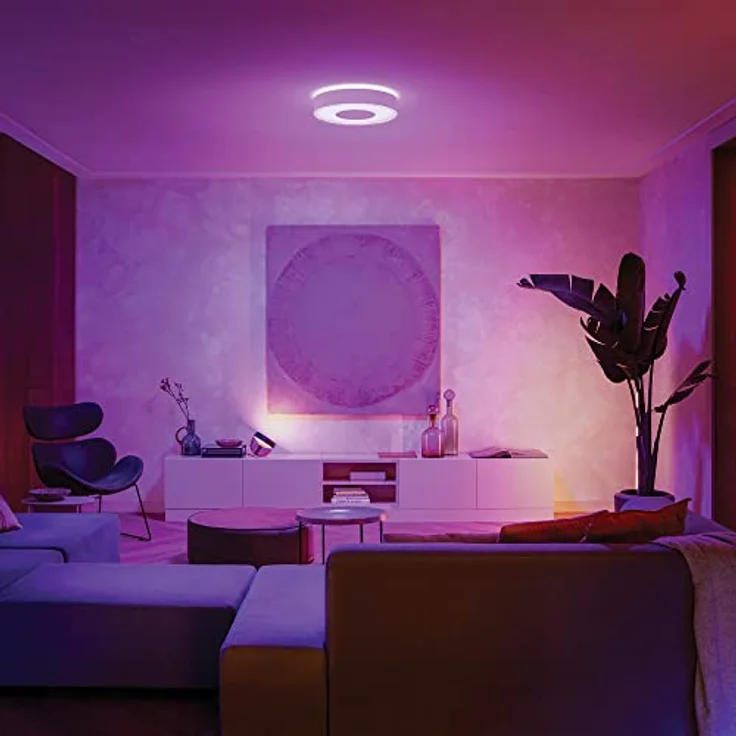 Philips Hue White & Color Ambiance Infuse Deckenleuchte M weiß 2400lm – Bild 6
