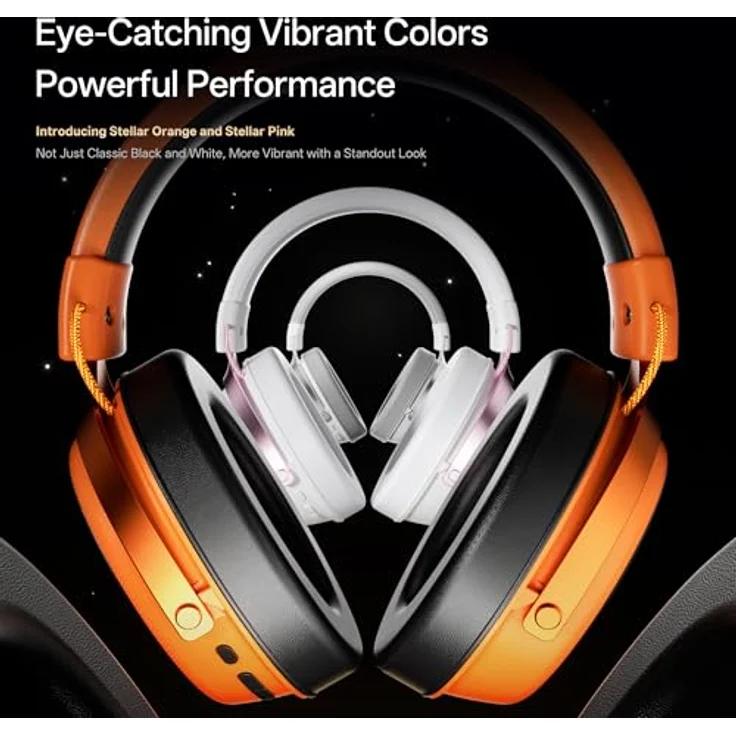 ATK Neptune N9 Pro, Kabelloses Gaming-Headset mit geringer Latenz und integriertem Mikrofon, schwarz – Bild 6