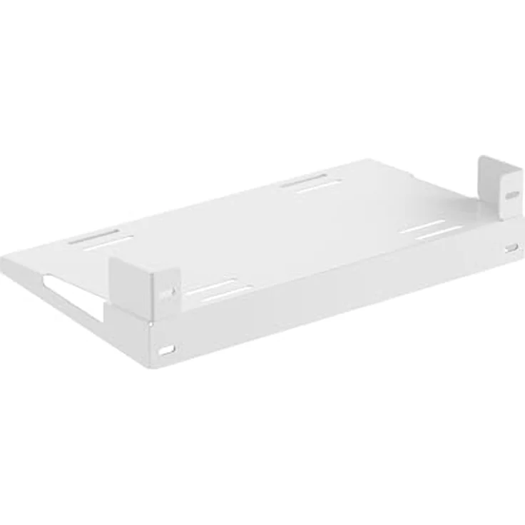 OPLITE R8 CPU Holder White, stabile CPU-Halterung aus Stahl für Zentraleinheit, max. 30 kg, 600 mm x 300 mm – Bild 2