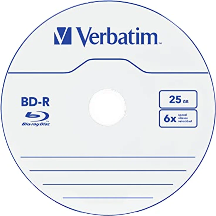 Verbatim BD-R Single Layer 6 -fache Brenngeschwindigkeit, Printable Surface Scratchguard Plus,5 Stück - Preisvergleich – Bild 3