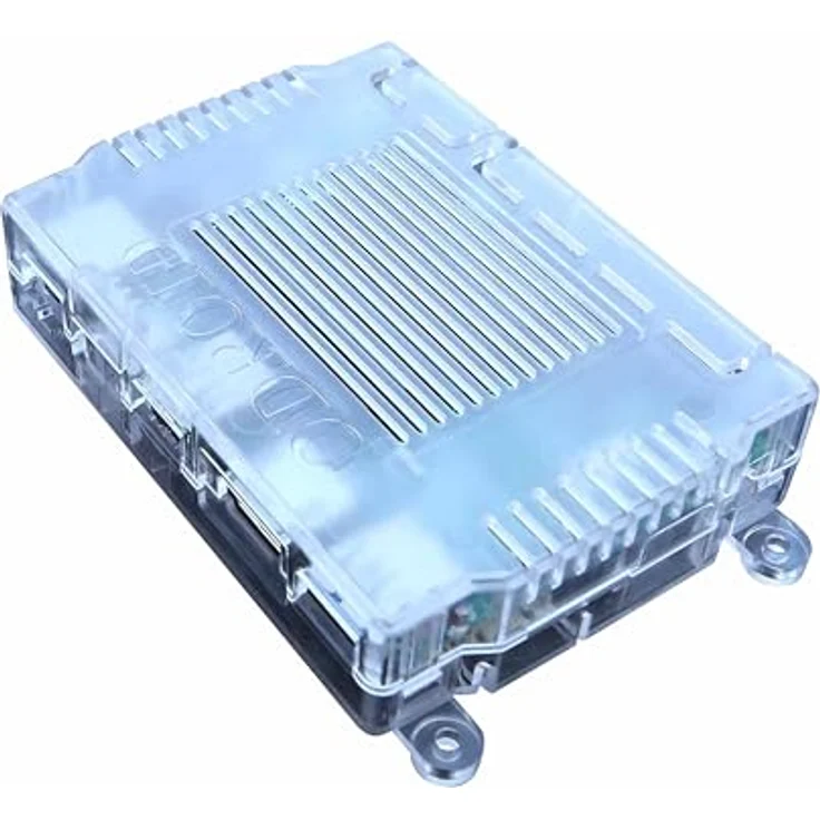 Odroid ODROID-M1S Gehäuse, transparent, passgenau mit Lüftungsschlitzen, Maße 107,2x74,6x24,5 mm – Bild 2