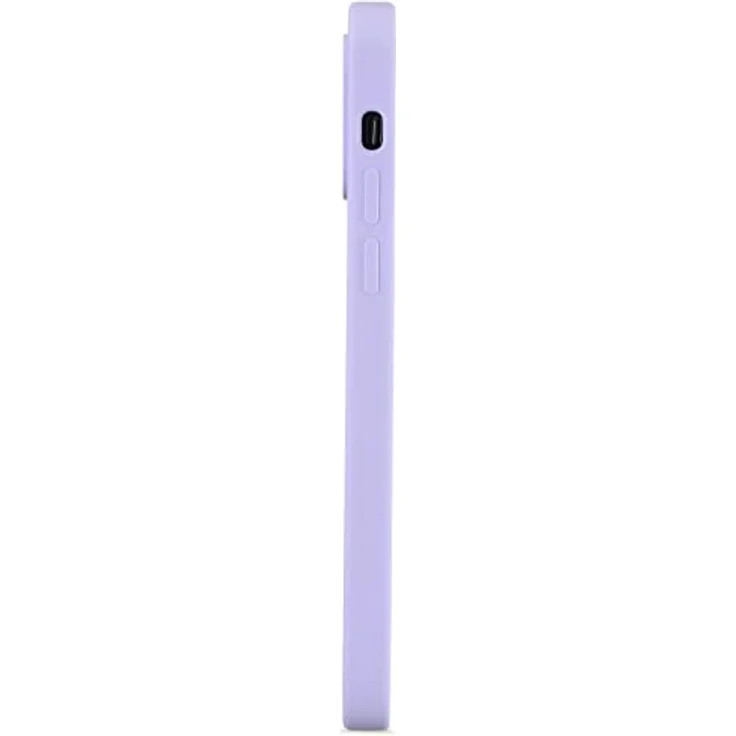 holdit Silikonhülle iPhone 12/12 Pro (6,1”) - 0,8mm Ultra dünn Handyhülle Silikon - Trendy Slim Silicone case mit Voller Schutz (erhöhte Kante für Kameraschutz) - Lavender – Bild 2