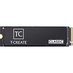 Team T-Create Classic DL 1TB LesenSchreiben bis zu 5.0004.500 MBs 600 TBW Design für Creators NVMe M.2 PCIe Gen4x4 3D NAND TLC SSD mit SLC Cache & Graphene HeatSink für Laptop & Desktop TM8FPM0