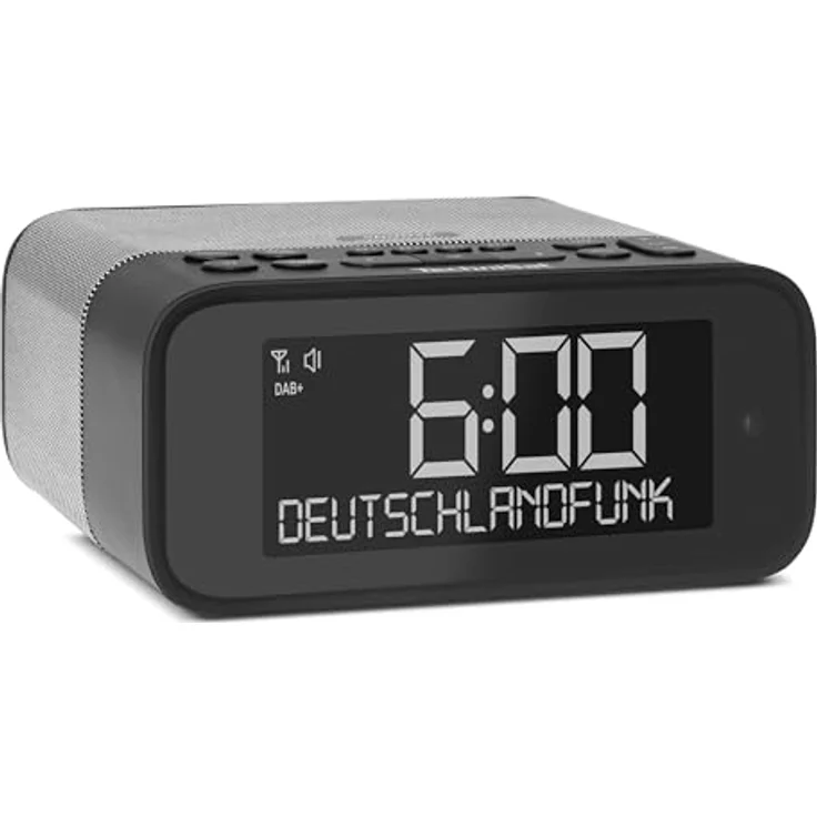 TechniSat DIGITRADIO 52 BT DAB Radiowecker (Uhrenradio, DAB+, UKW, Snooze-Funktion, Sleeptimer, dimmbares Display, Bluetooth-Empfang, 3 Watt RMS Lautsprecher) – Bild 1