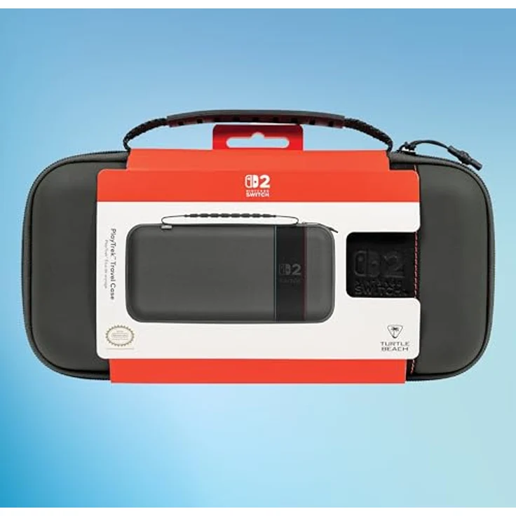 Turtle Beach TBA-8202-85, Reisekoffer für Nintendo, schwarz-anthrazit, stoßfest und kratzresistent, 300 mm – Bild 7