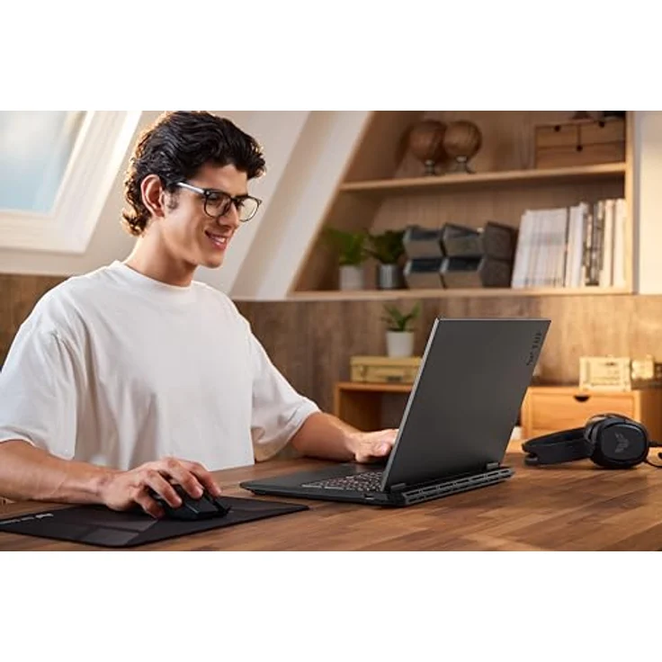 ASUS TUF Gaming A16 FA608UP-RV019W, 16" WUXGA IPS, 165Hz, AMD Ryzen 7-260, 32GB RAM, 1TB SSD, GeForce RTX 5070, grau, Windows 11 – Bild 5
