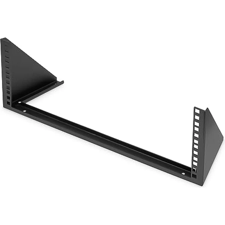 DIGITUS DN-48004 – 19-Zoll Rahmen – 4HE – Universal Wandmontage-Rahmen für 19" Equipment – Vertikal 194 x 504 x 151 mm – Schwarz – Bild 1