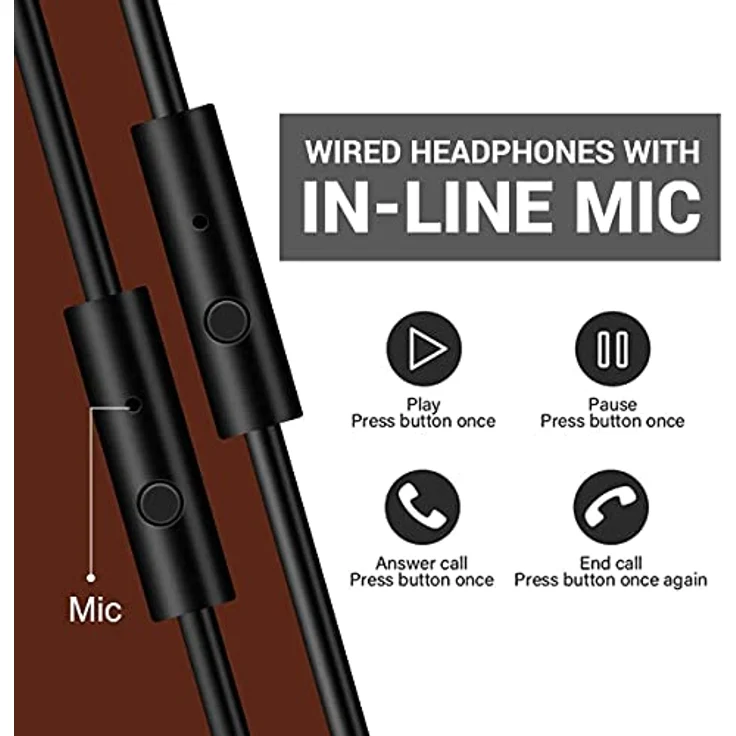 Headphones OneOdio A71 Brown – Bild 3