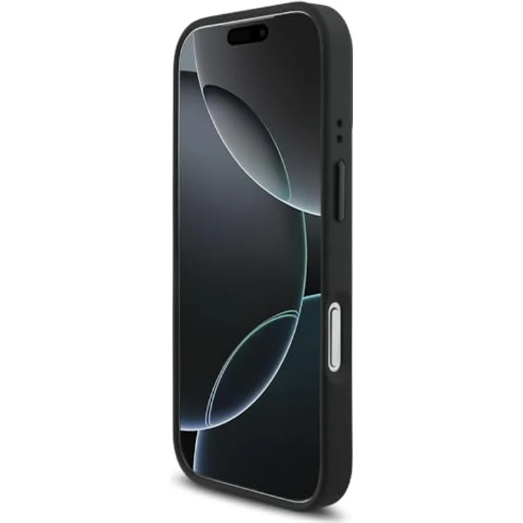 CG MOBILE BMW M Tricolor Metal Logo Schutzhülle, kompatibel mit MagSafe für iPhone 17 Pro, grau, aus Kunstleder/PC/TPU – Bild 5