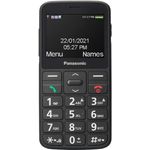 Panasonic KX-TU160EXB Essentials Mobiltelefon für Senioren, SOS-Notruftaste, große Separate Tasten, große Schrift und Nummernanzeige, Schwarz