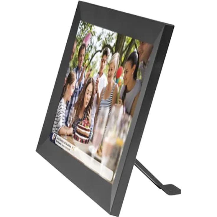 Denver PFF-1024BLACK Digitaler Bilderrahmen 25,7 cm (10,1 Zoll) mit Wi-Fi, Timer, Foto-Software zum Versenden von Fotos von der mobilen App auf den Rahmen, Auflösung: 1280 x 800 cm, Schwarz – Bild 5