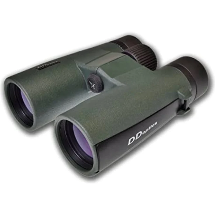 DDoptics Kolibri 10x33 Gen. 3, leichtes Dachkant-Fernglas in grün mit kontrastreicher Bildwiedergabe und Wasserfestigkeit – Bild 1