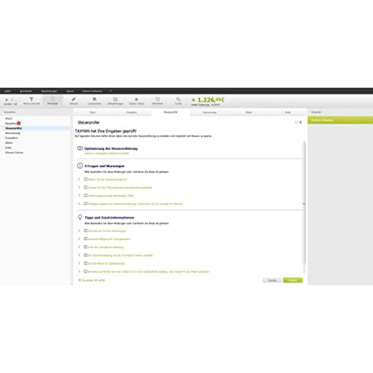 Haufe-Lexware TAXMAN 2026 Minibox, Steuererklärungs-Software für Arbeitnehmer, Rentner, Familien, Studenten und im Ausland Beschäftigte, für Windows 10/11, Einzelplatzversion – Bild 5