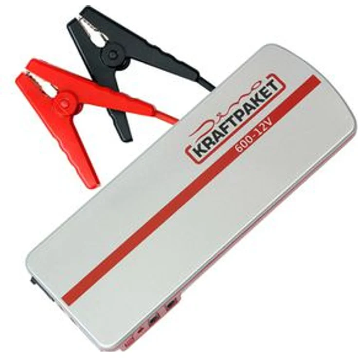 Dino-Kraftpaket Starthilfe-Powerbank 136102, 12V, 600A Spitzenstrom, Kapazität 18000mAh – Bild 1