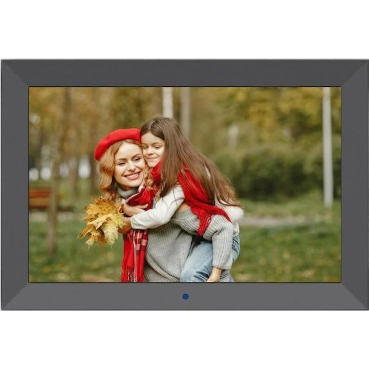 Braun Photo DigiFrame 1098, Digitaler Bilderrahmen mit 10,1" IPS-Display, 16GB Speicher, schwarz