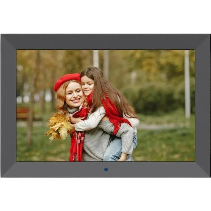 Braun Photo DigiFrame 1098, Digitaler Bilderrahmen mit 10,1" IPS-Display, 16GB Speicher, schwarz