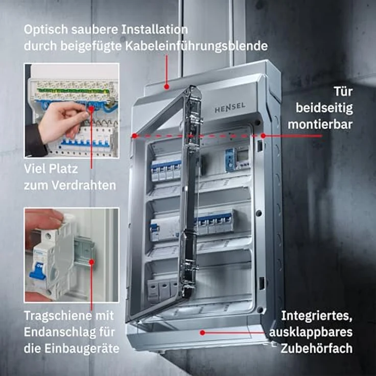 Hensel KG9002 KG-LEERGEHAEUSE O.MONTAGEPL – Bild 6