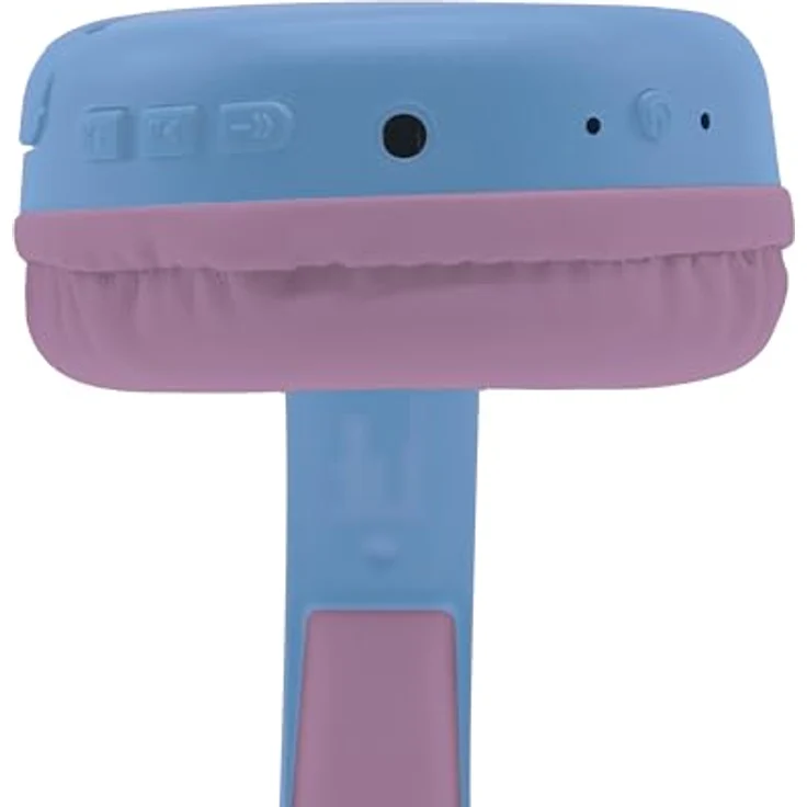 Lexibook 2-in-1-Bluetooth/Kabel-Kopfhörer Stitch, komfortable Polsterung, blau – Bild 5