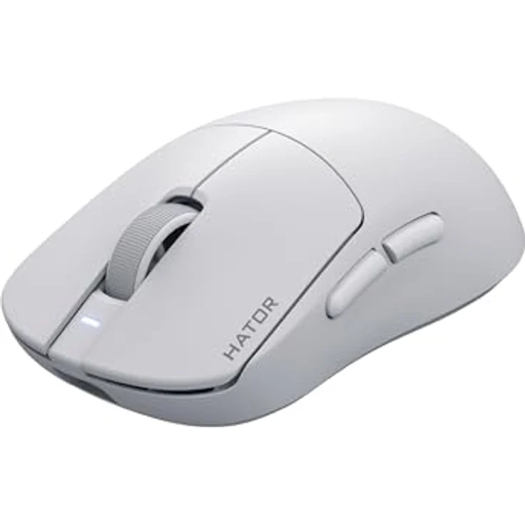 HATOR Quasar 3S Ultima 8K Wireless (White) - 46g ultraleichte Gaming-Maus, PixArt PAW3950 Sensor, 30.000 DPI, 3 Verbindungsmodi – Bild 2