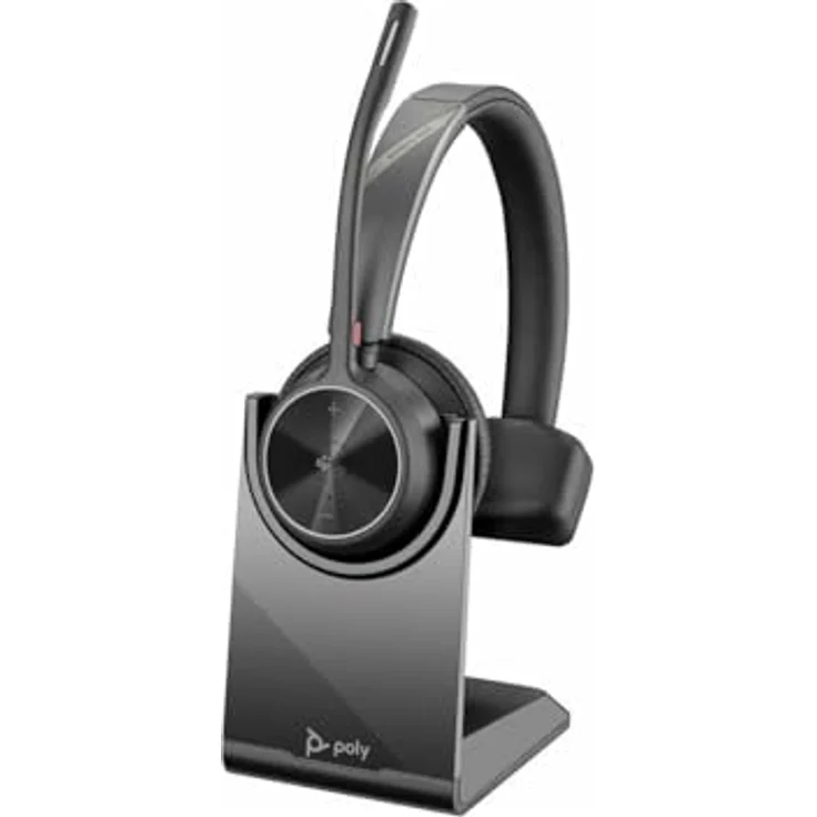 Poly BT Headset Voyager 4310 USB-A/C Teams Wireless-Headset (Noise-Cancelling, Bluetooth, Schwarz) – Bild 4