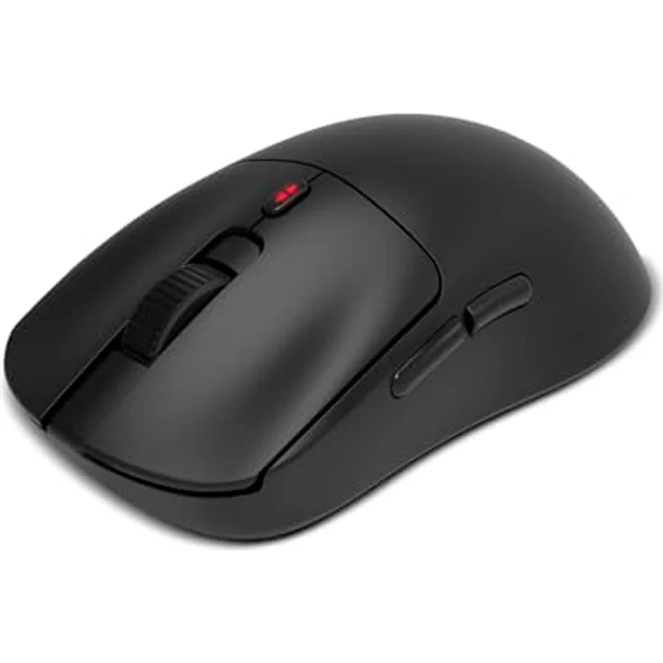 KROM KLEVER BLACK - Ultraleichte kabellose Gaming-Maus, 55 Gramm, optischer Präzisionssensor Pixart PMW 3325, 6 Tasten, 6 DPI-Stufen bis zu 10000, Schwarz – Bild 2