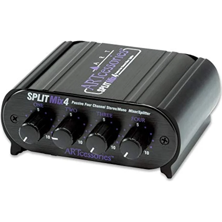 Art SplitMix4 passiver 4 Kanal Splitter-Mixer, vier Stereo-Eingangskanäle. – Bild 2