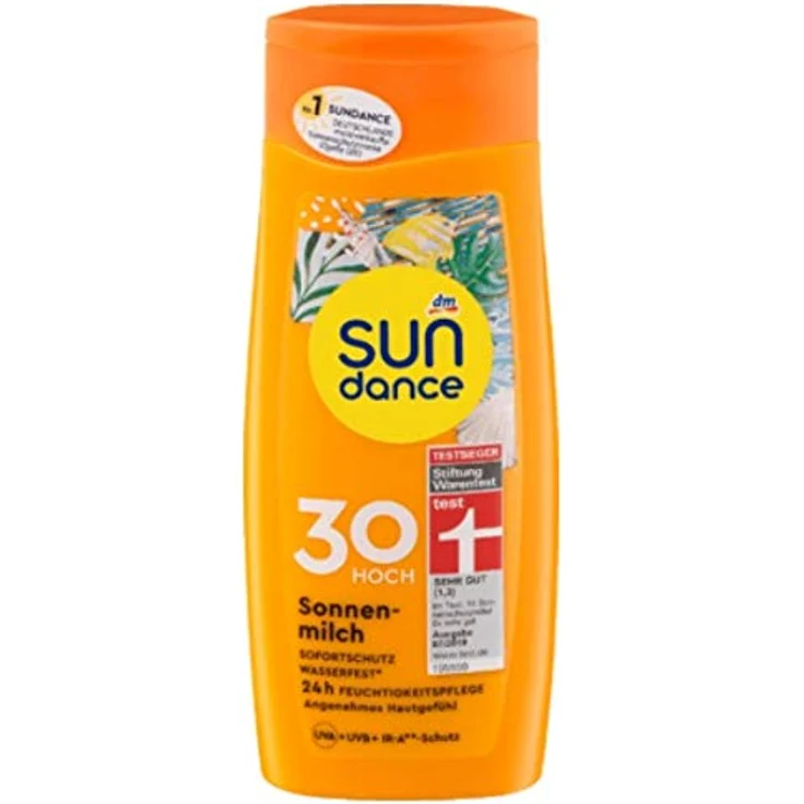 Sundance Sonnenmilch LSF 30, 200ml, wasserfest, vegan, glutenfrei, ohne Parabene, ohne Aluminiumsalze – Bild 1