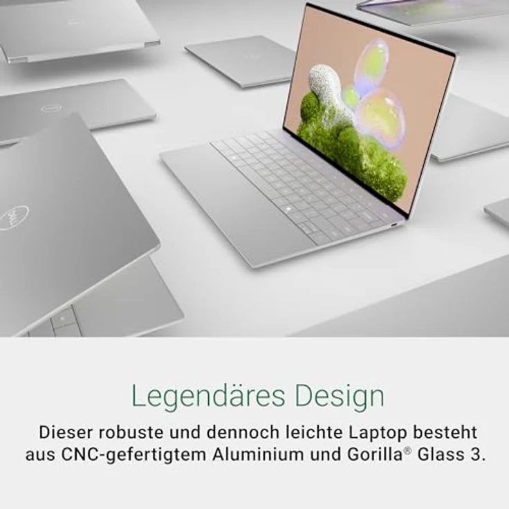 Dell XPS 13 (9350) Laptop Copilot+ 13.4" FHD+ 120Hz, Intel Core Ultra 7 Series 2 Intel - Evo Edition, Intel Arc, 32GB RAM, 1TB SSD, Windows 11 Home, Deutsch QWERTZ Backlit Keyboard, Platin – Bild 3