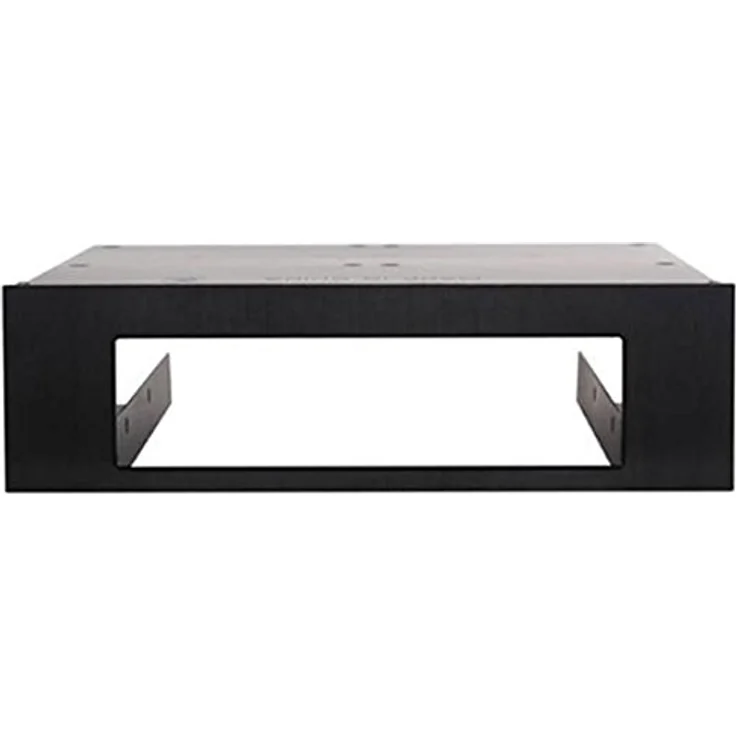 SilverStone SST-FP55B - Front Panel Adapter 5.25'' auf 3.5'' mit Halterung für 2x 2.5'' HDD-SSD, schwarz – Bild 2