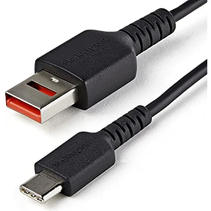 STARTECH.COM 1m USB-Datenblocker Kabel - USB-A auf USB-C Sicheres Ladekabel - keine Datenübertragung/Power-Only-Kabel für Handy/Tablet - Datenblockierung USB Kabel (USBSCHAC1M) – Bild 1