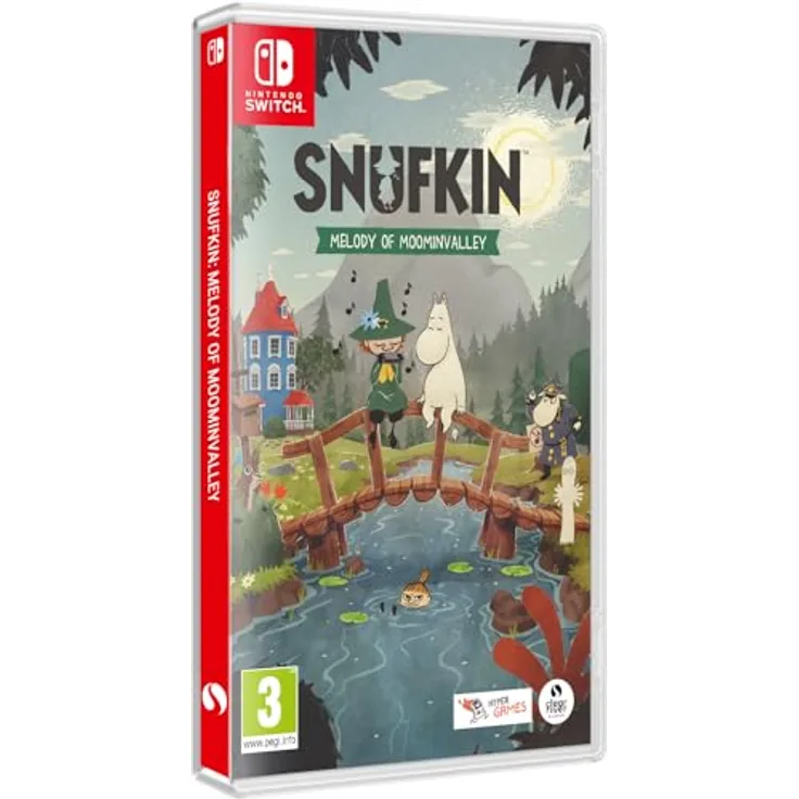 Clear River Games Snufkin Melody of Moominvalley Nintendo Switch, Abenteuerspiel im Geschichtenbuch-Kunststil