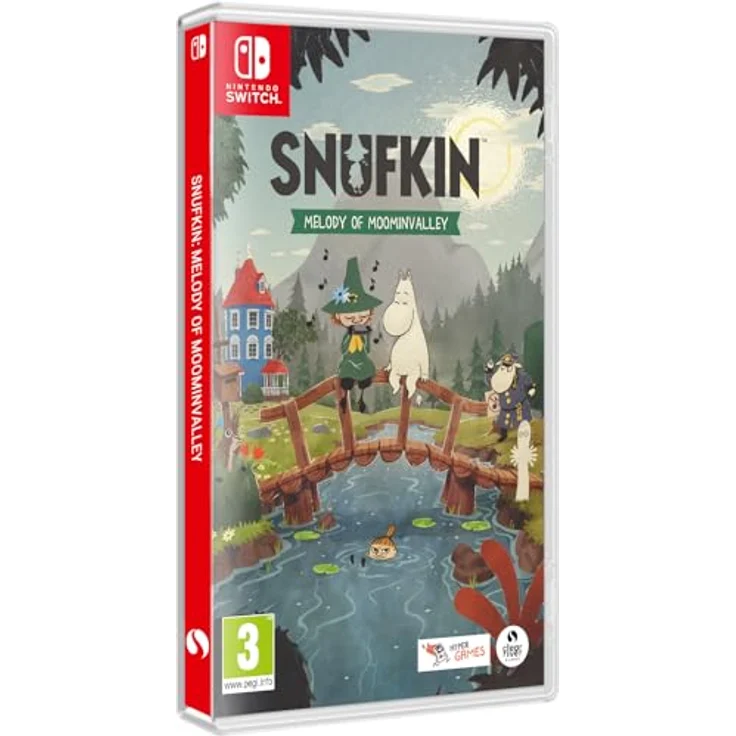 Clear River Games Snufkin Melody of Moominvalley Nintendo Switch, Abenteuerspiel im Geschichtenbuch-Kunststil – Bild 1