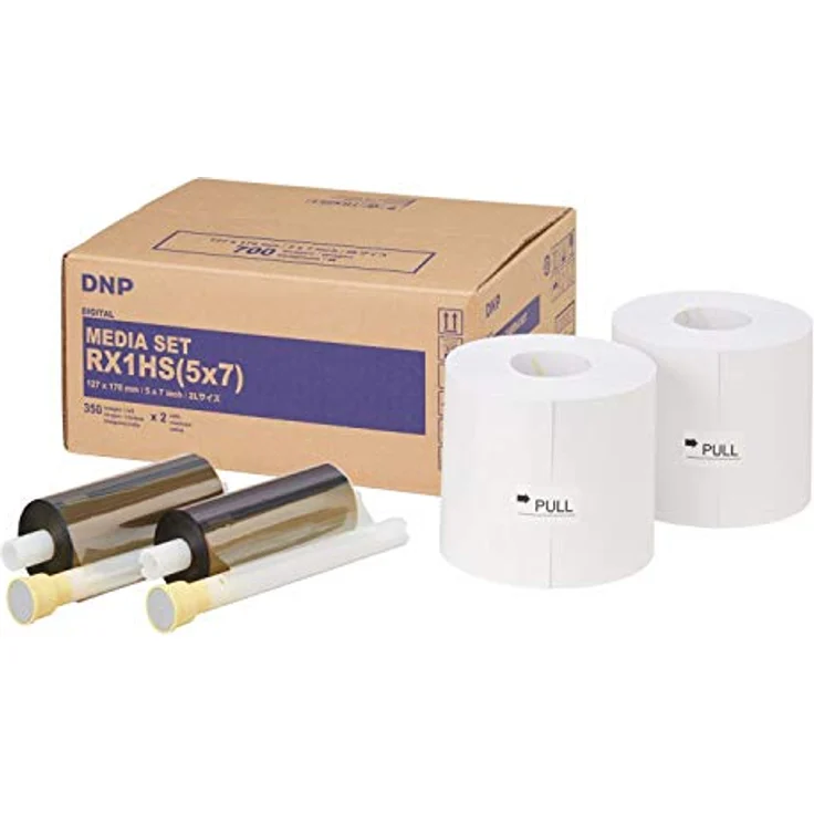 DNP, Kopierpapier, Mediakit für DS RX1/HS - 13 x18cm 700 Fotos (400 x, 13 x 18 cm) – Bild 2