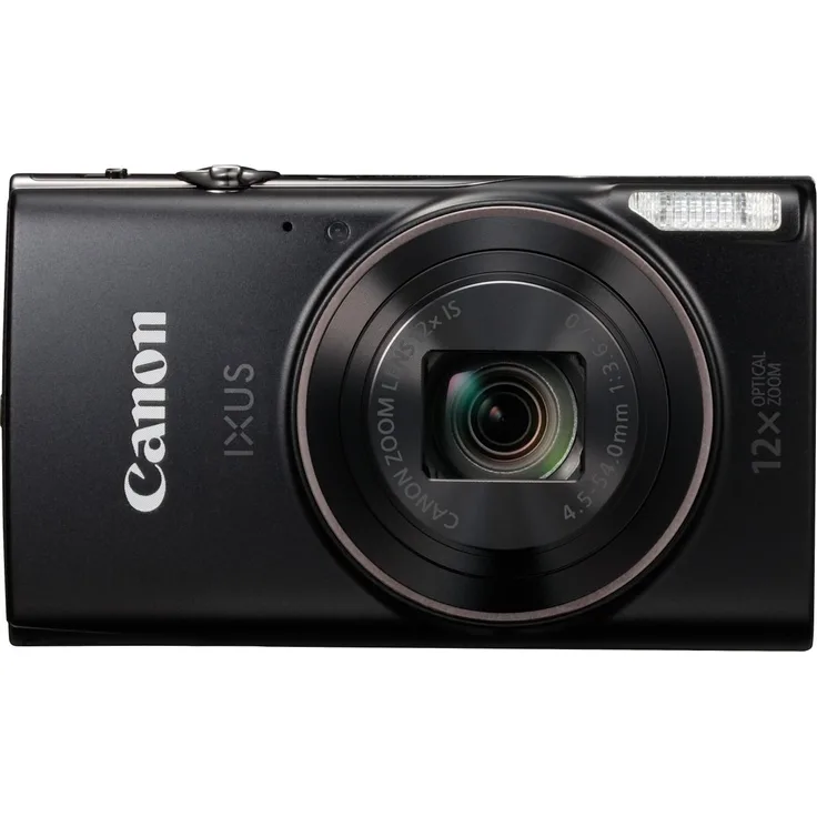 Canon IXUS 285 HS A, Kompaktkamera mit 20,2 MP CMOS, 12-fach Zoom, WLAN & Full-HD, schwarz