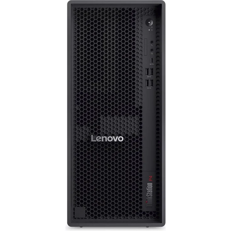 Lenovo ThinkStation P4, Tower mit AMD Ryzen 5 PRO 3,9 GHz, 32 GB DDR5-RAM, 512 GB PCIe SSD, Windows 11 Pro