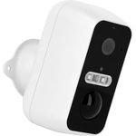 Rollei Wireless Security Cam 2K – Bewegungserkennung, Kabellose Stromversorgung, App-Steuerung und Einfache Montage für Hochauflösende Überwachung (Outdoor)