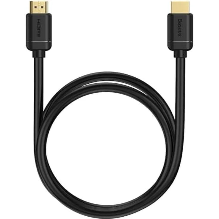 Baseus High Definition Series HDMI auf HDMI Adapterkabel, 0,75 m, Schwarz