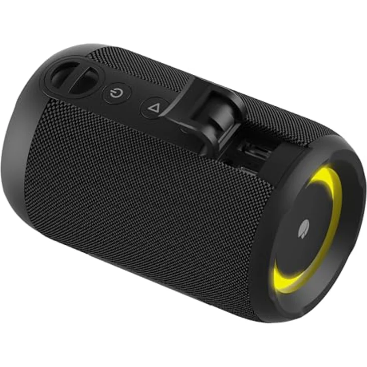 NGS Roller Furia 2 Tiny, Tragbarer Bluetooth-Lautsprecher mit 10W RMS, IPX7 wasserdicht, Wireless Charging und MicroSD-Unterstützung – Bild 2