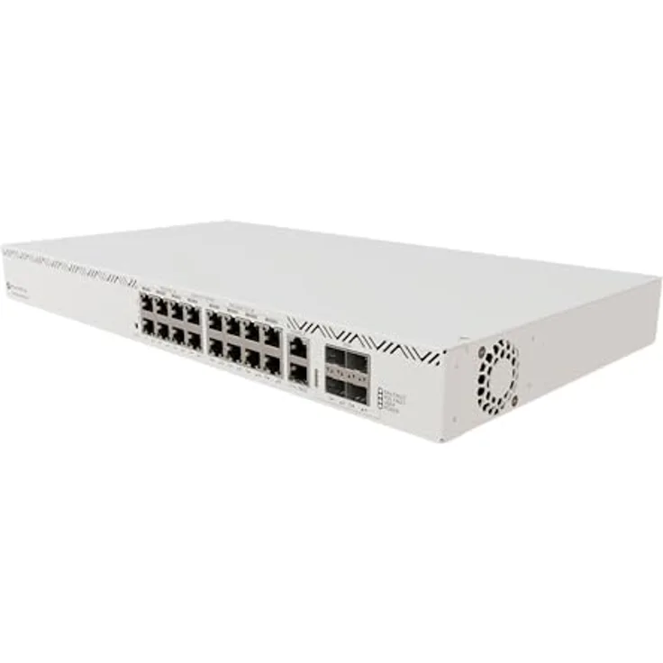 MikroTik CRS320-8P-8B-4S+RM, Switch mit High-Power PoE++ und 10G-Faser-Ports