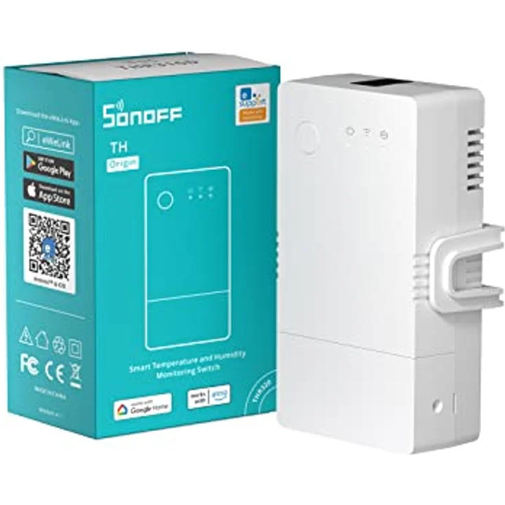 Sonoff Smart Switch TH16 (THR316) Origin R3 1 Kanal 16A Schaltaktor WLAN – Bild 2