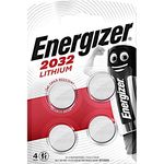 Energizer Knopfzelle CR 2032 3V 4 St. Lithium CR2032, 240 mAh, bis zu 10 Jahren Lagerungsfähigkeit