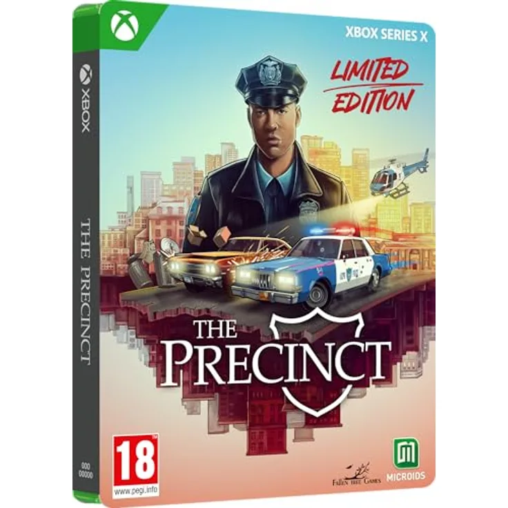 MICROÏDS THE PRECINCT - LIMITED EDITION Xbox Series X, Action-Adventure Spiel mit Sandbox-Umgebung und Fahrzeugverfolgungen